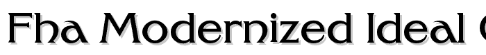 FHA%20Modernized%20Ideal%20ClassicNC font