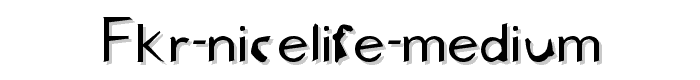 FKR%20NiceLife%20Medium font