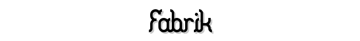 Fabrik font