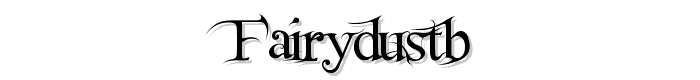 FairydustB font