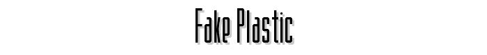 Fake%20Plastic font