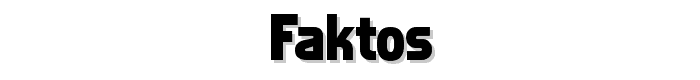 Faktos font