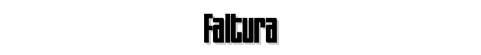 Faltura font