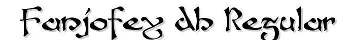 Fanjofey%20AH%20Regular font