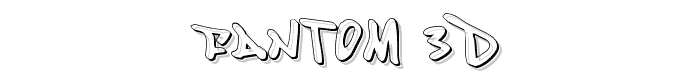 Fantom%203D font