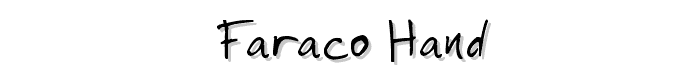 Faraco%20Hand font