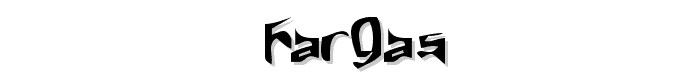 Fargas font