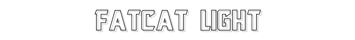 Fatcat%20Light font