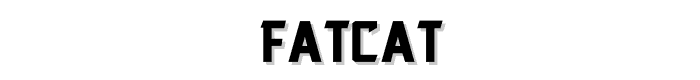 Fatcat font