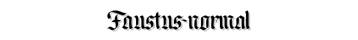 Faustus%20Normal font