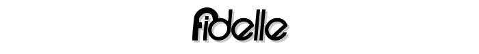 Fidelle font