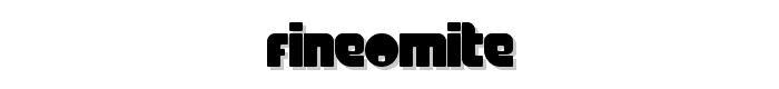 FineOMite font