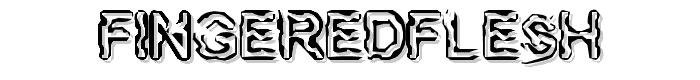 FingeredFlesh font