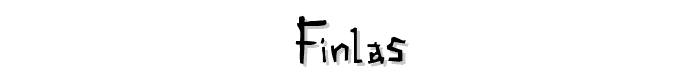 Finlas font