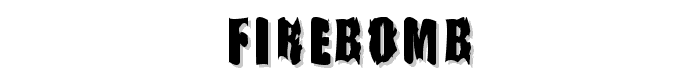 FireBomb font