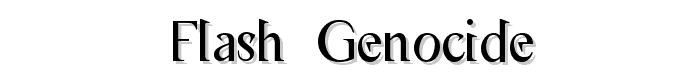 Flash%20Genocide font