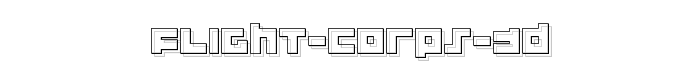 Flight%20Corps%203D font