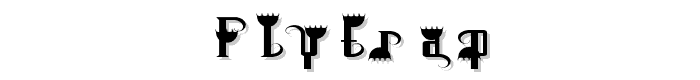 Flytrap font