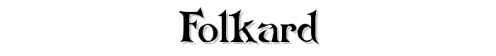 Folkard™ font