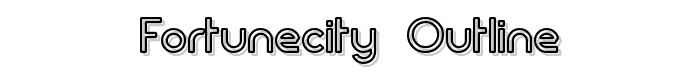 FortuneCity%20Outline font