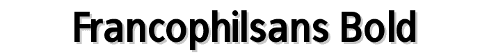 FrancophilSans-Bold font