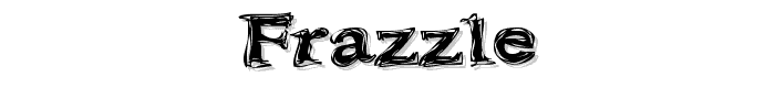 Frazzle font