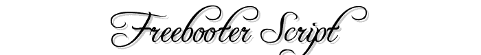 Freebooter%20Script font