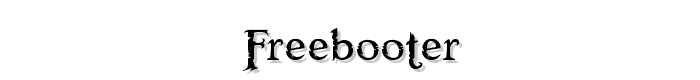 Freebooter font