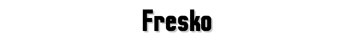 Fresko font