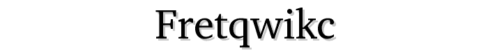 FretQwikC font