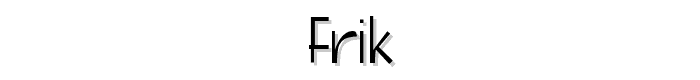 Frik font