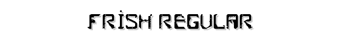 Frish%20Regular font