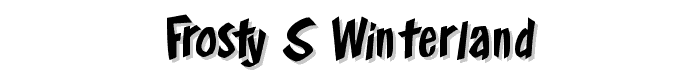 Frosty_s%20Winterland font