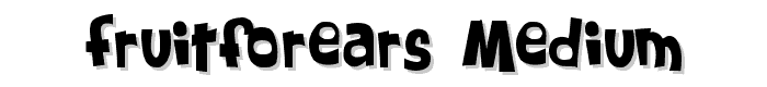 FruitForEars%20Medium font