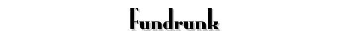 FundRunk font