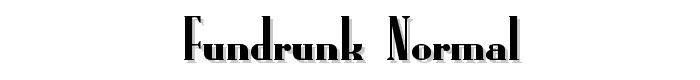FundRunk-Normal font