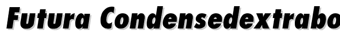 Futura-CondensedExtraBold-Italic font