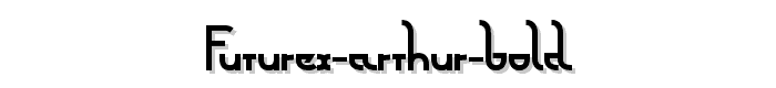 Futurex Arthur Bold font