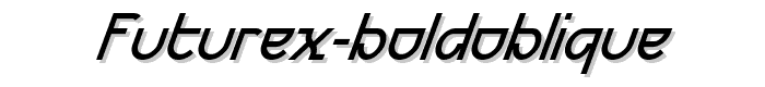 Futurex%20BoldOblique font