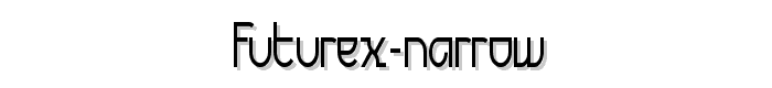 Futurex Narrow font