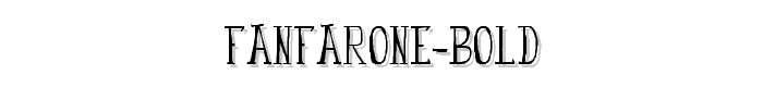 fanfarone-bold font