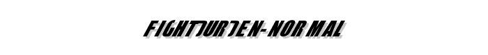 fightDurden Normal font