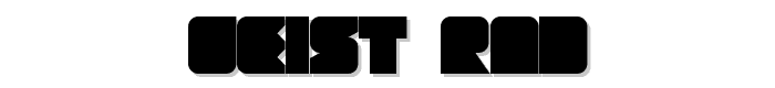 GEIST%20RND font