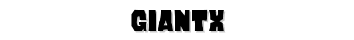 GIANtX font