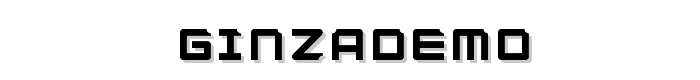 GINZAdemo font