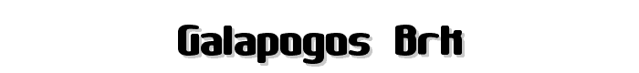 Galapogos%20BRK font