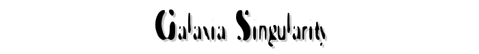 Galaxia%20Singularity font