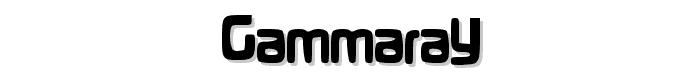 GammaRay font