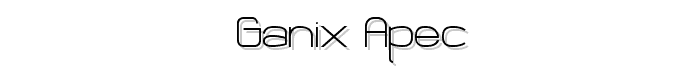 Ganix%20Apec font