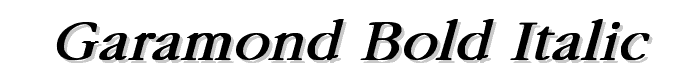 Garamond%20Bold%20Italic font